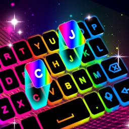 Neon LED Keyboard - کیبورد نئونی