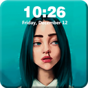 Billie Eilish Singer Art Girl Copy Cat  Wallpaper