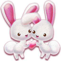 Love Rabbit Theme - Kawaii Cute Bunny Comic Theme