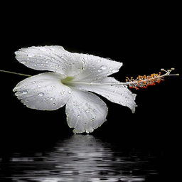 Dewy White Flower LWP
