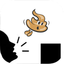 Scream Poo to jump and go