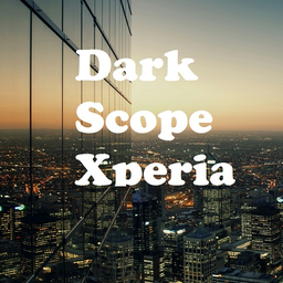 Dark Scope Xperia Theme