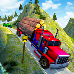 Logging Truck Driving Sim Game