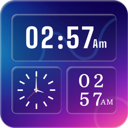 Color Widgets Themes AOD Clock