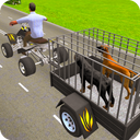 Pet Dog ATV Cargo Transport 3D