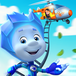 The Fixies Helicopter Game! - فیکسیها و هلیکوپتر