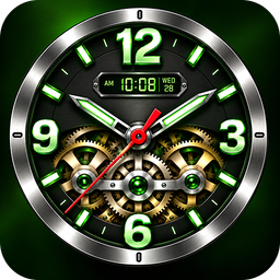 Analog Clock Live Wallpaper 3D