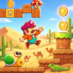 Super Madino Run:Jump Bros
