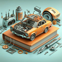 Auto Parts & Engines. Mechanic