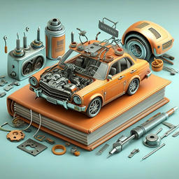 Auto Parts & Engines. Mechanic