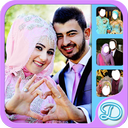 Edit Hijab Wedding Couple