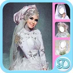 White Wedding Dress Hijab