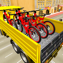Bicycle Transport Truck Driver 3D