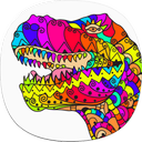 Adult Dinosaur Coloring Pages
