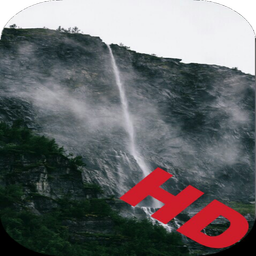 آبشار و مه زنده