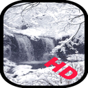 Winter Waterfall live HD