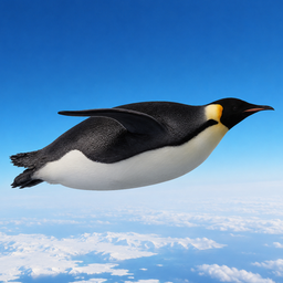 Flying penguin