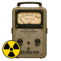Radiation dosimeter simulator