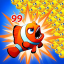 Hungry Ocean: Fish Feed & Grow