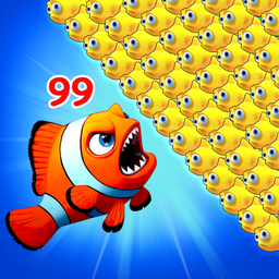 Hungry Ocean: Fish Feed & Grow
