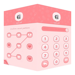 AppLock Theme Pink