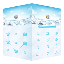 AppLock Theme Snow Mountain