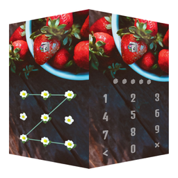 AppLock Theme Strawberry