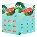 AppLock Theme Watermelon