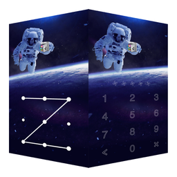 AppLock Live Theme Astronaut