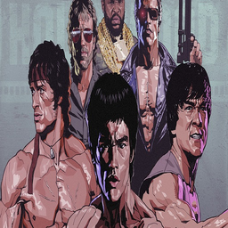 bruce lee and terminator of rage