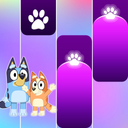 Bluey's Piano Game Tiles