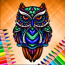 Coloring Book for Adult - Rangoli art game