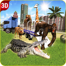 Zoo Animal Safari Transport Driving Simulator 3D