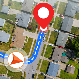 GPS Navigation: Live Maps View