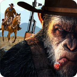 Angry Gorilla Cowboy Survival