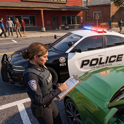 US Police Simulator Cop Driver