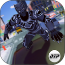 Grand Panther Flying Superhero City Battle