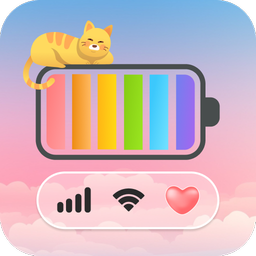 Emoji Battery Widget: Icon Bar
