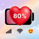 Emoji Battery: Widget Bar