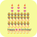Birthday Art -Emoji Keyboard🎂