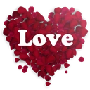 Love Emoji Keyboard Sticker