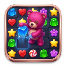 Candy Amuse: Match-3 puzzle