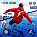 Rooftop Reach Parkour Going Up