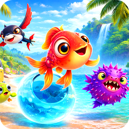 Hungry Fish Game Eat & Grow io