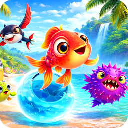 Hungry Fish Game Eat & Grow io