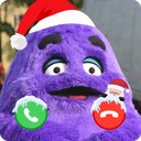 Grimace Prank Video Call, Chat