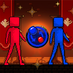 Red Stickman vs Blue Craftman