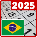 Brasil calendário 2025.