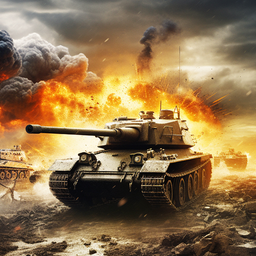 World War Army: Tank War Games
