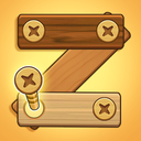 Screw Puzzle: Wood Nut & Bolt®